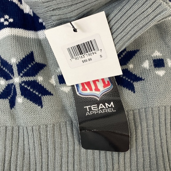 NFL Dallas Cowboy's Christmas Sweater Size Small V-neck - Picture 6 of 11